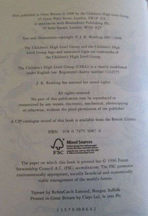 The Tales of Beedle the Bard - J.K. Rowling