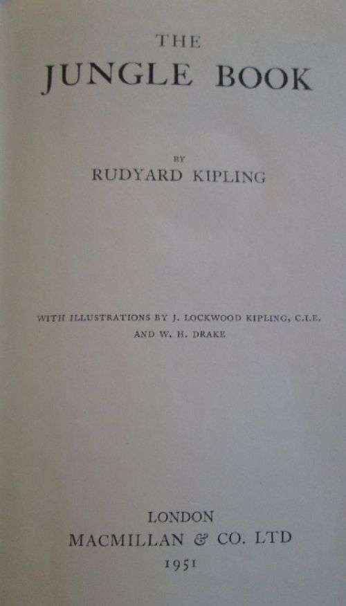 The Jungle Book - Rudyard Kipling