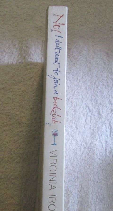No!  I Don't Want to Join a Bookclub - Virginia Ironsides