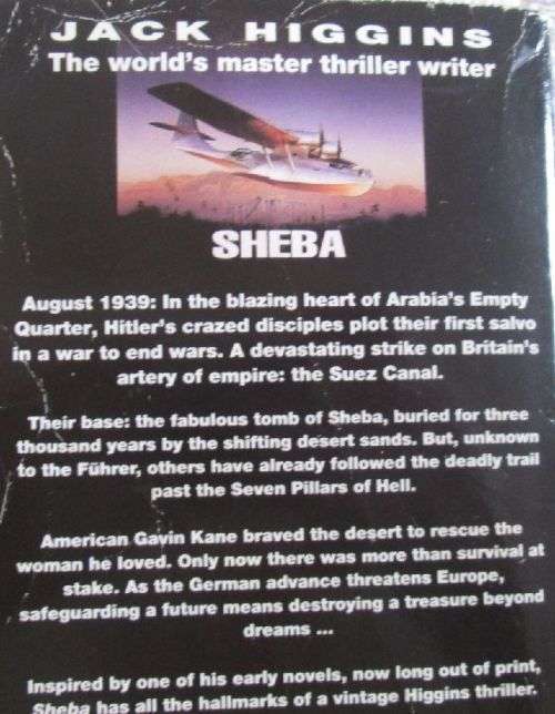 Sheba - Jack Higgins