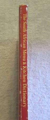 South African Menu & Kitchen Dictionary