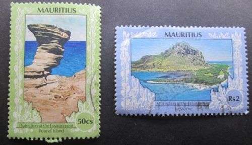 Mauritius 1991 Global Conservation 50c 2R used