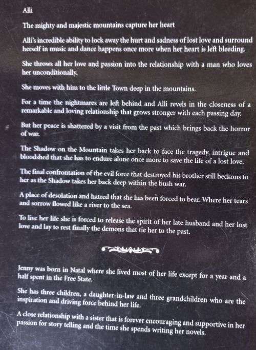 The Shadow on the Mountain - Jenney Arnesen - Softcover - 196 pages - Signed copy