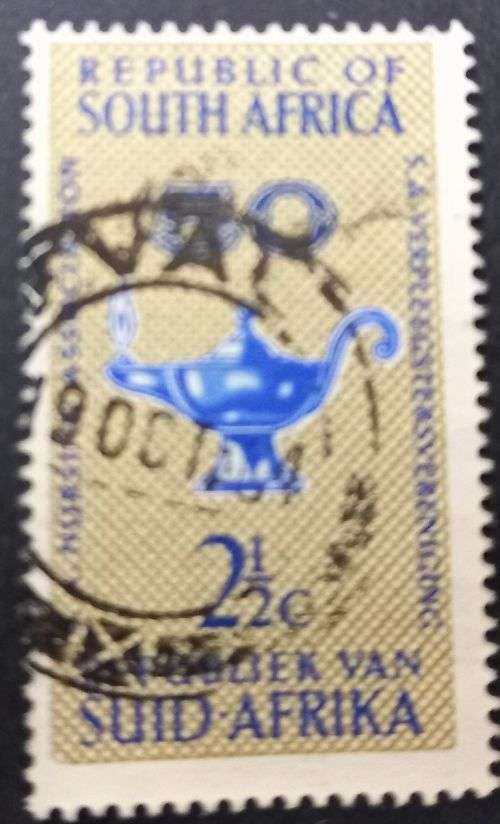 RSA 1964 The 50th Anniversary of South African Nursing Association 21/2c used