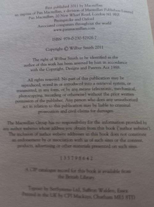 Those in Peril - Wilbur Smith - Hardcover