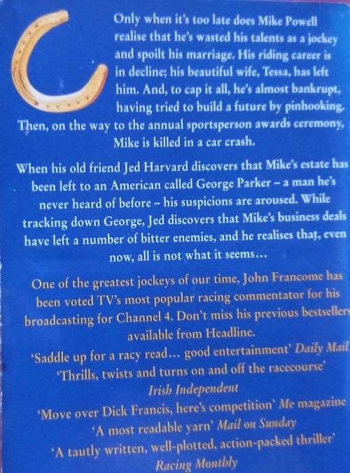 Safe Bet - John Francome - Softcover - 376 Pages