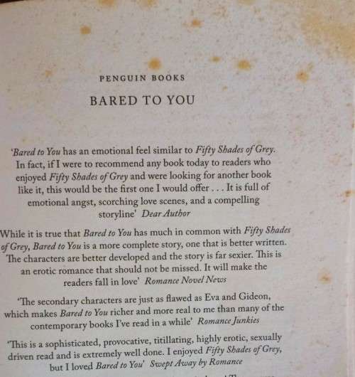 Bared to You - Sylvia Day - Softcover - 340 Pages