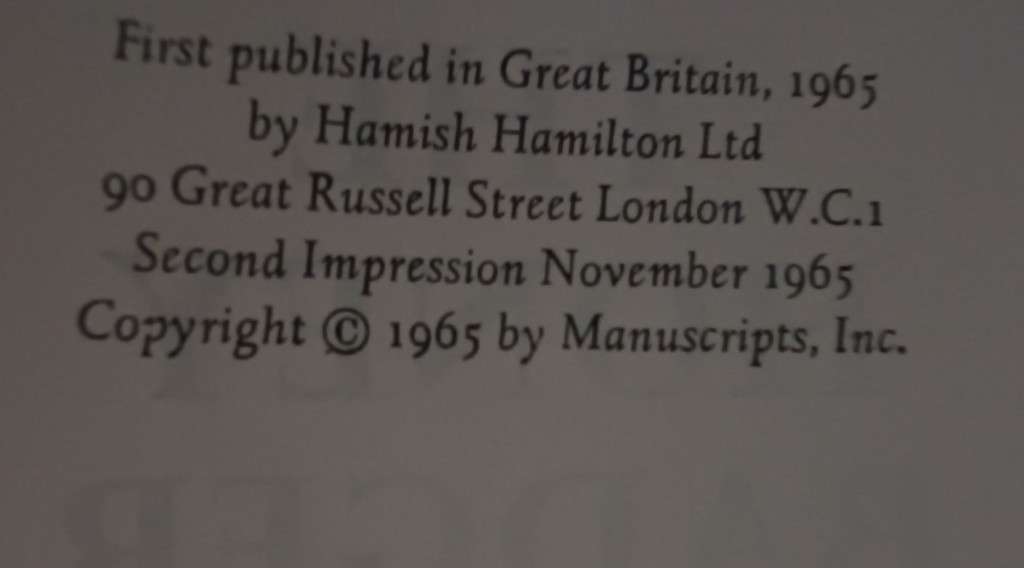 The Honey Badger - Robert Ruark - Hardcover - 517 pages