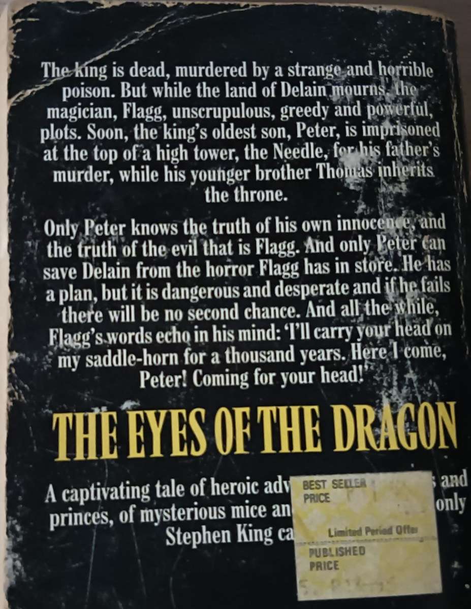 The Eyes of the Dragon - Stephen King - Softcover - 427  Pages