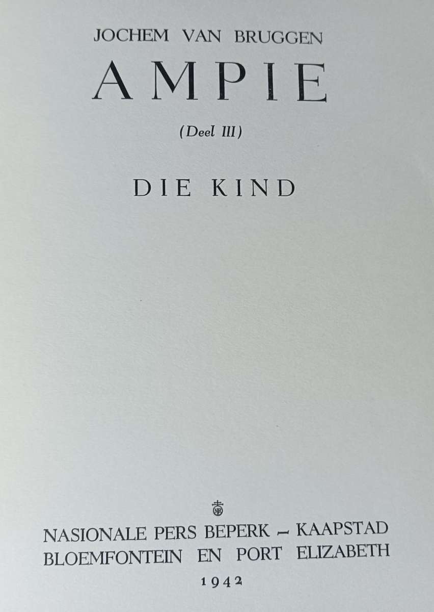 Ampie Die Kind (Deel 111) - Jochem van Bruggen Hardcover - 349 pages