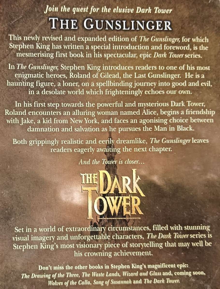 The Dark Tower 1 - The Gunslinger - Stephen King - Softcover