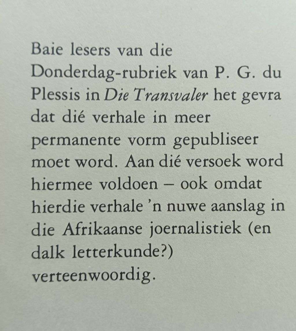 Koöperasie-Stories op Donderdag - PG du Plessis - Hardcover - 124 Pages