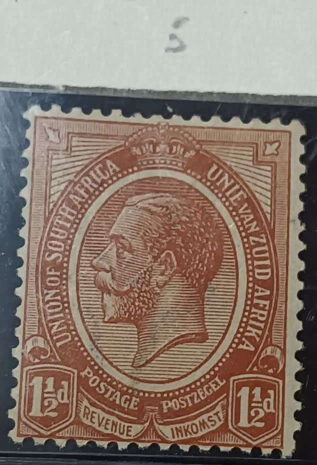 Union of SA 1913 -1922 King George V Part set see descr all UMM except 1\2d (3) and 6d (14b) MM