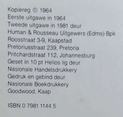 Katastrofes - Breyten Brentenbach - Hardcover - 79 Pages