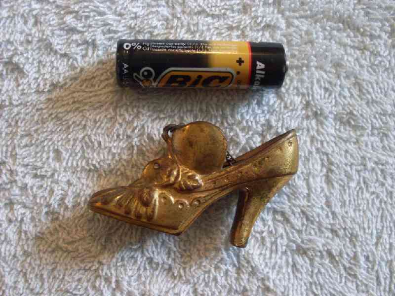 One Brass Shoe