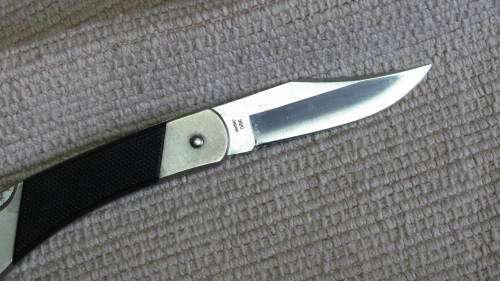 Kershaw Pocket Knife With Leather Sheath