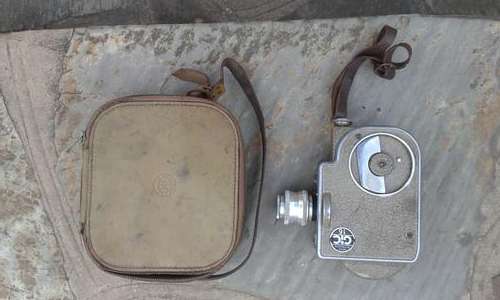 RARE VINTAGE GIC 16 MOVIE TURRET CAMERA (FRANCE)