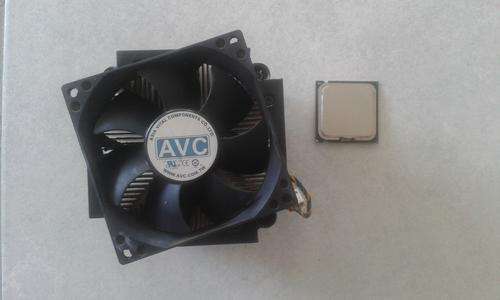 Intel Core 2 Duo E4700 (And Heat Sink)