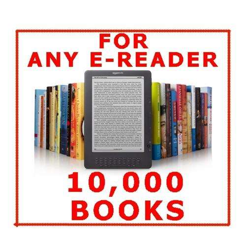 10,000 Amazon ebooks Collection Library IPAD KINDLE SONY PALM NOOK ANY EREADER NEW To BoB