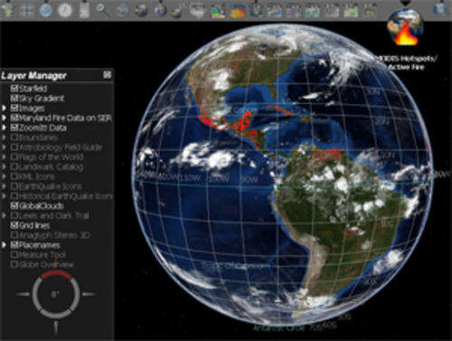 NASA World Wind Software Program GIFT ITEM Satellite Imagery Software - 3D World Earth Map Atlas