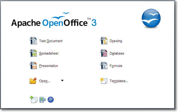 APACHE OPEN OFFICE 3.4 latest comprehensive office suite, microsoft compatible PC / Laptop
