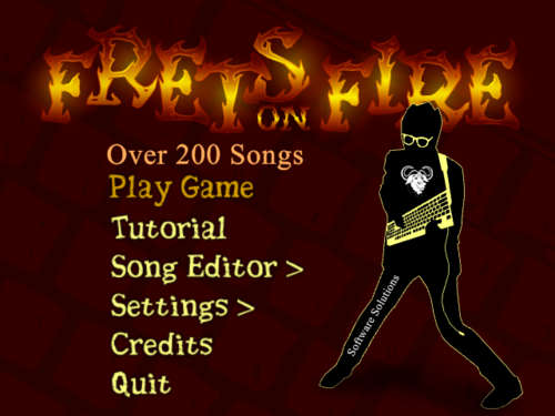 Frets on Fire Music Video Game Guitar Hero Alternative OVER 200 SONGS for your PC/Laptop Lots of FUN