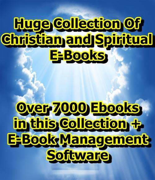 Huge Collection Of Christian and Spiritual ebooks for any ereaders + free software for your pc