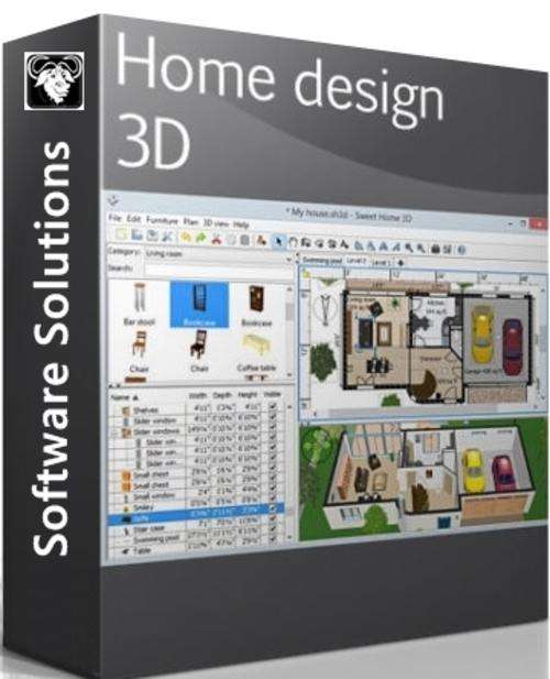 Home Design 3D Graphics CAD Interior Design Software for Windows Draw architectural plans for houses