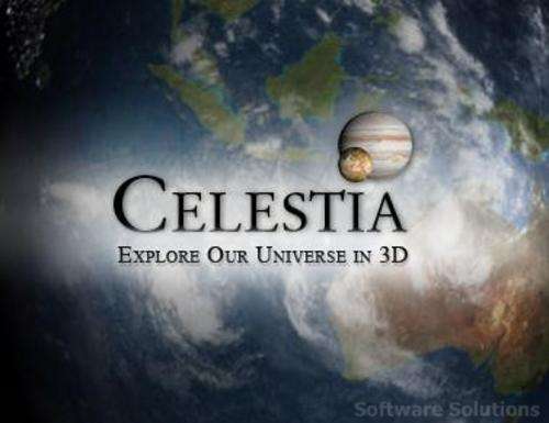 Celestia 3D Space Simulator Astronomy Solar System Software CD NEW