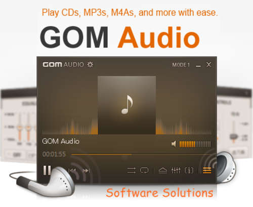 GOM Audio Player Software - Cover your music playing needs! Play CD,Mp3,Mp4 and more!