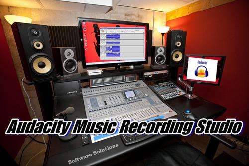 Audacity Music Recording Studio Mixing editing Software for Laptop Computer PC CD DJ