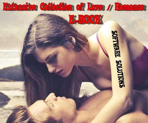 Extensive Collection of Love / Romance (epub) 900 E-books on cd + Ebook Management Software for PC