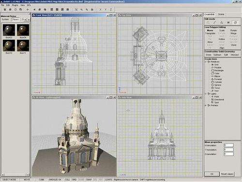 DeleD 3D modeler and level-editor Software Create complex 3D scenes easy NEW for PC/Laptop