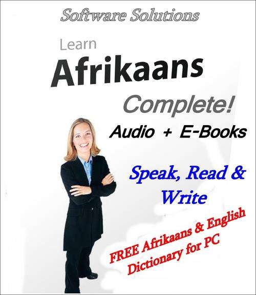 Teach Yourself Complete Afrikaans Audio/E-Books + FREE Afrikaans & English Dictionary! 2 DVD