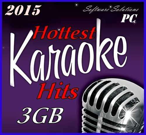 Hottest Hits Karaoke Collection 2015 for PC - Over 3GB - Very Popular!