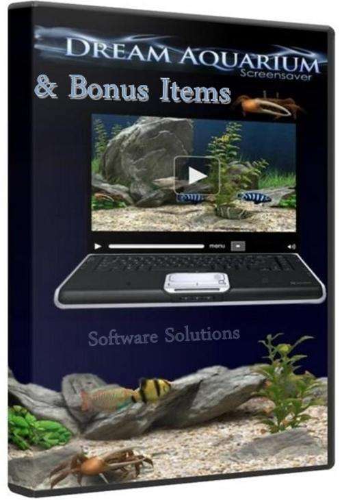 Dream Aquarium Screen saver + Aquarium E-Books AND MORE for PC - Have your own virual fish tank!
