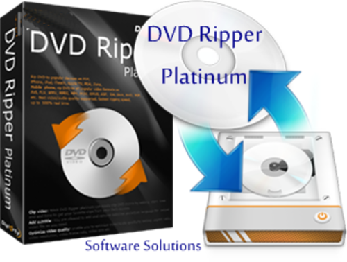 DVD Ripper Platinum - Convert DVD to popular video formats, including AVI, FLV, WMV, MPEG, MP4, etc.