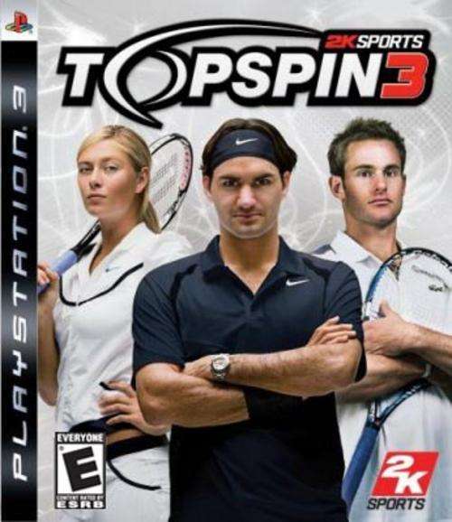 TOPSPIN 3 TENNIS PS3 GAME Excellent Condition
