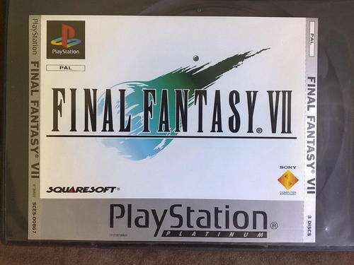 FINAL FANTASY VII Excellent Condition IN STOCK NOW PS1 PS2  CLASSIC RARE GAME