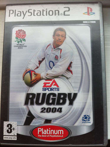 RUGBY 2004 PS2 GAME - EXCELLENT CONDITION-