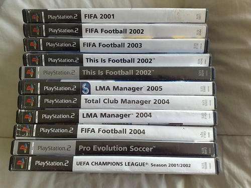 PS2 FOOTBALL SOCCER FIFA PES UEFA GAMES **Sale* Price is for any one game listed in item description