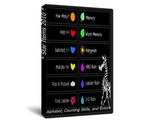 Pre-School ABC's for Kids PC alphabet, counting skills, and colors + fun games and Creative Pack Inc