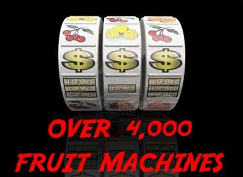 LARGEST COLLECTION OF FRUIT MACHINE GAMES ON 1 CD ON BoB FOR PC - MASSIVE 4000+ COLLECTION DVD