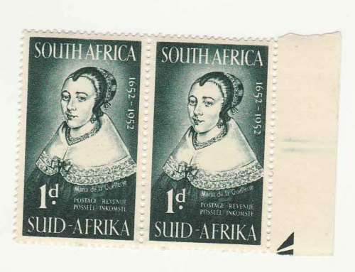 Union. SACC136 1952 Tercentenary of Landing of Van Riebeeck MNH
