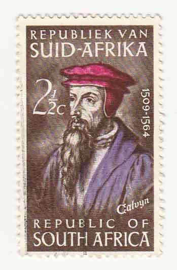 RSA SACC 247: 10.7.1964: 4OOTH ANNIV OF CALVIN'S DEATH. MNH