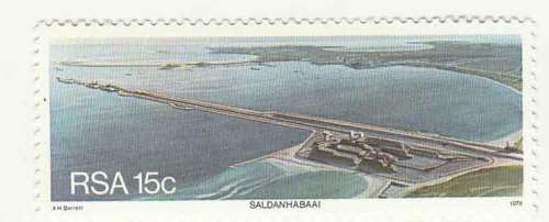 South Africa - 1978 Harbours Pair MNH SACC 446