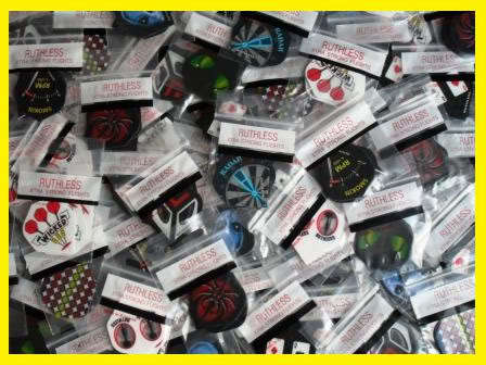 10 sets of assorted darts flights BRAND NEW
