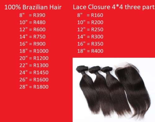 100% Brazilian Hair bundles Grade 9A plus free T-shirt