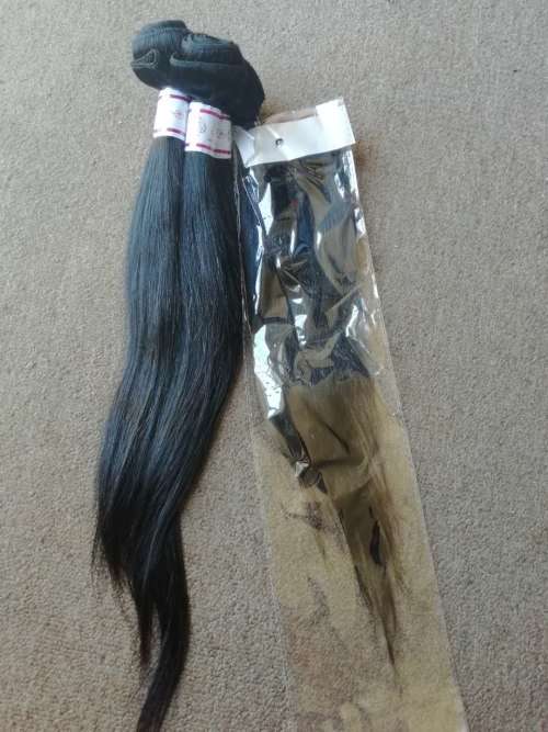 4 bundle Brazilian hair plus 1 free lace closure inside all in one pack