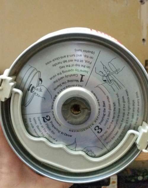 Castle Lager 5L Keg With Tap.